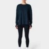 Sweaty Betty After Class Cotton Blend Longline Sweatshirt -Marksandspencer Sale Store After Class Cotton Blend Longline Sweatshirt