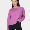 Sweaty Betty After Class Cotton Blend Relaxed Sweatshirt -Marksandspencer Sale Store After Class Cotton Blend Relaxed Sweatshirt