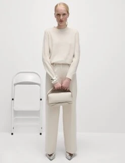 Air-Yarn Crew Neck Jumper 24 Air-Yarn Crew Neck Jumper -Marksandspencer Sale Store Air Yarn Crew Neck Jumper 4