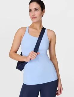 Sweaty Betty All Day Three Pocket Scoop Neck Vest Top -Marksandspencer Sale Store All Day Three Pocket Scoop Neck Vest Top 3