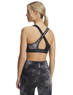 Under Armour Armour Mid Crossback Printed Sports Bra -Marksandspencer Sale Store Armour Mid Crossback Printed Sports Bra 3