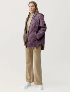 Born Ashley Reversible Quilted Hooded Jacket -Marksandspencer Sale Store Ashley Reversible Quilted Hooded Jacket 2