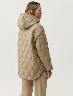 Born Ashley Reversible Quilted Hooded Jacket -Marksandspencer Sale Store Ashley Reversible Quilted Hooded Jacket 3
