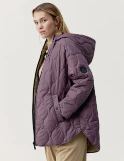 Born Ashley Reversible Quilted Hooded Jacket -Marksandspencer Sale Store Ashley Reversible Quilted Hooded Jacket 6