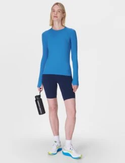 Sweaty Betty Athlete Seamless Gym Crew Neck Top -Marksandspencer Sale Store Athlete Seamless Gym Crew Neck Top 2