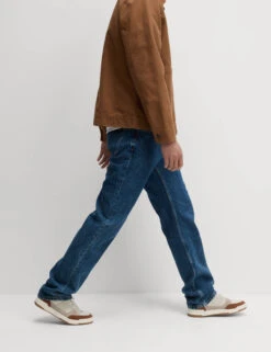 Authentic Relaxed Straight Fit Jeans -Marksandspencer Sale Store Authentic Relaxed Straight Fit Jeans 2