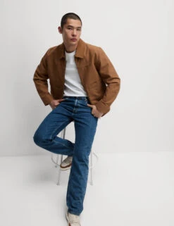 Authentic Relaxed Straight Fit Jeans -Marksandspencer Sale Store Authentic Relaxed Straight Fit Jeans 4