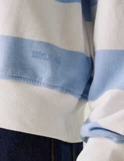 Regatta Avika II Cotton Rich Striped Jumper -Marksandspencer Sale Store Avika II Cotton Rich Striped Jumper 3