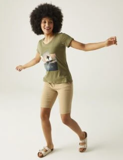 Regatta Bayletta Cotton Rich Chino Shorts -Marksandspencer Sale Store Bayletta Cotton Rich Chino Shorts 2