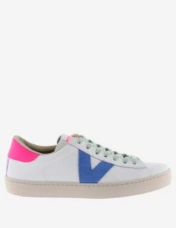 VICTORIA Berlin Neon Lace Up Trainers