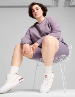 Puma Better Classics Relaxed Pure Cotton Sweatshirt -Marksandspencer Sale Store Better Classics Relaxed Pure Cotton Sweatshirt 3