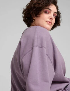 Puma Better Classics Relaxed Pure Cotton Sweatshirt -Marksandspencer Sale Store Better Classics Relaxed Pure Cotton Sweatshirt 7