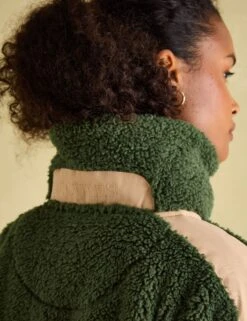 Joules Borg Half Zip Fleece -Marksandspencer Sale Store Borg Half Zip Fleece 2