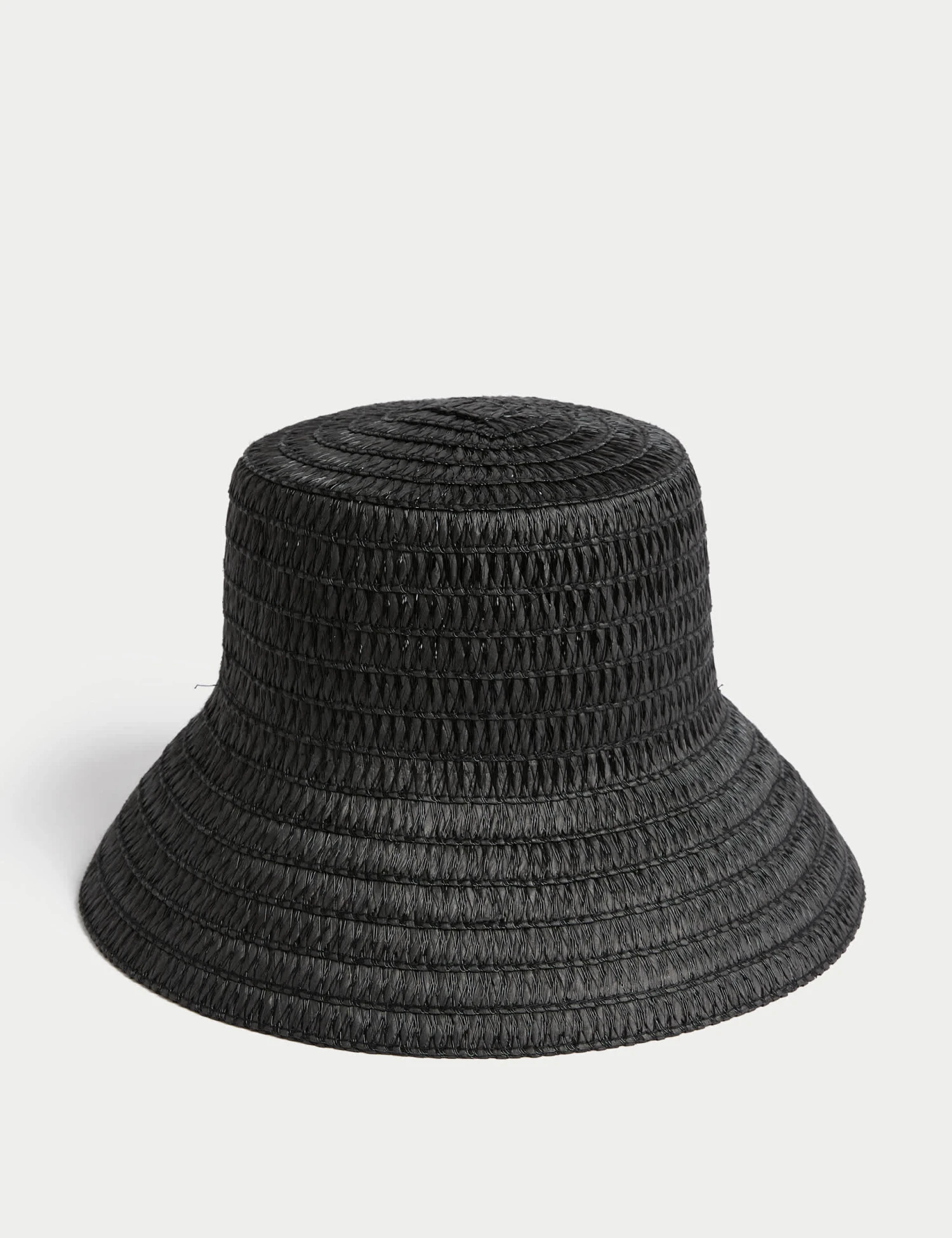 Braided Wide Brim Bucket Hat 1 Braided Wide Brim Bucket Hat