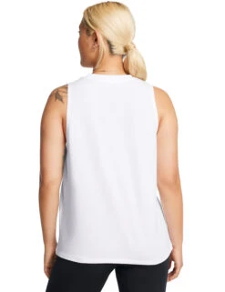 Under Armour Campus Cotton Rich Crew Neck Gym Vest Top -Marksandspencer Sale Store Campus Cotton Rich Crew Neck Gym Vest Top 2