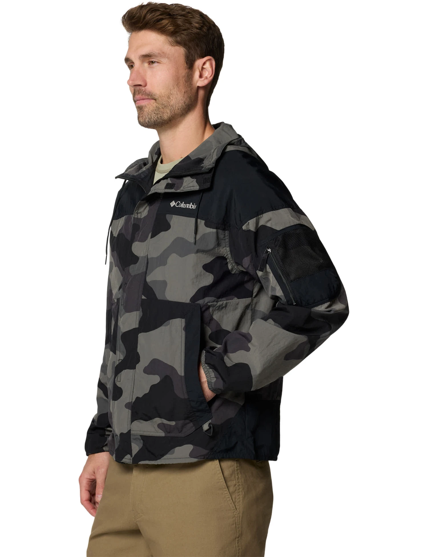 Columbia Challenger II Hooded Windbreaker Jacket 2 Columbia Challenger II Hooded Windbreaker Jacket - Image 2
