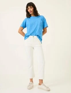 Cigarette Cropped Jeans