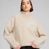Puma Classics Winterized Fleece Half Zip Sweatshirt