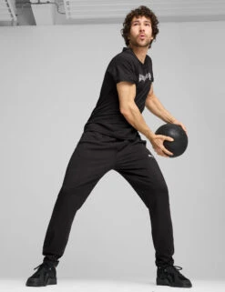 Puma Cloudspun Elasticated Waist Sports Joggers -Marksandspencer Sale Store Cloudspun Elasticated Waist Sports Joggers 4