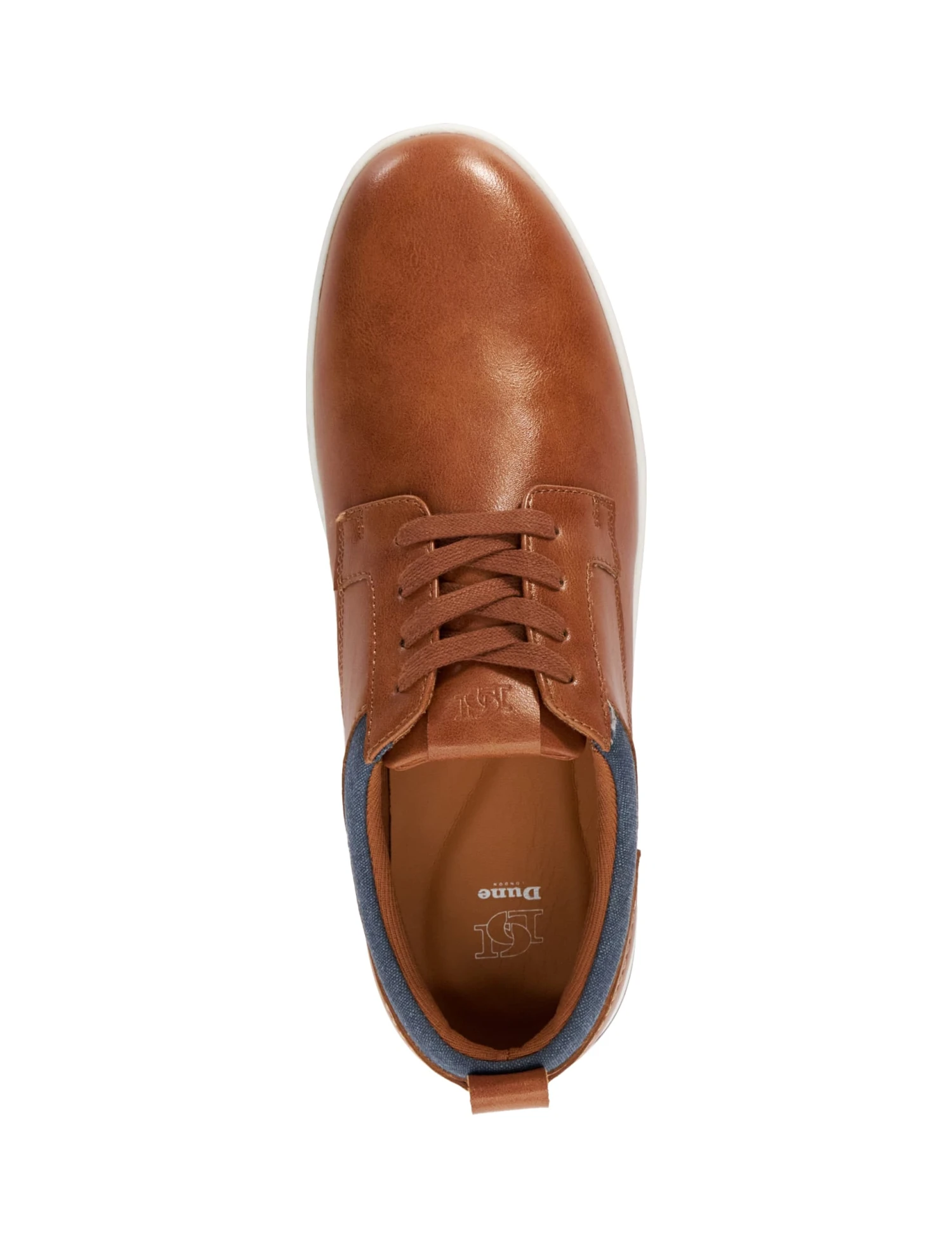 Dune London Collar Detail Lace Up Trainers 4 Dune London Collar Detail Lace Up Trainers - Image 4