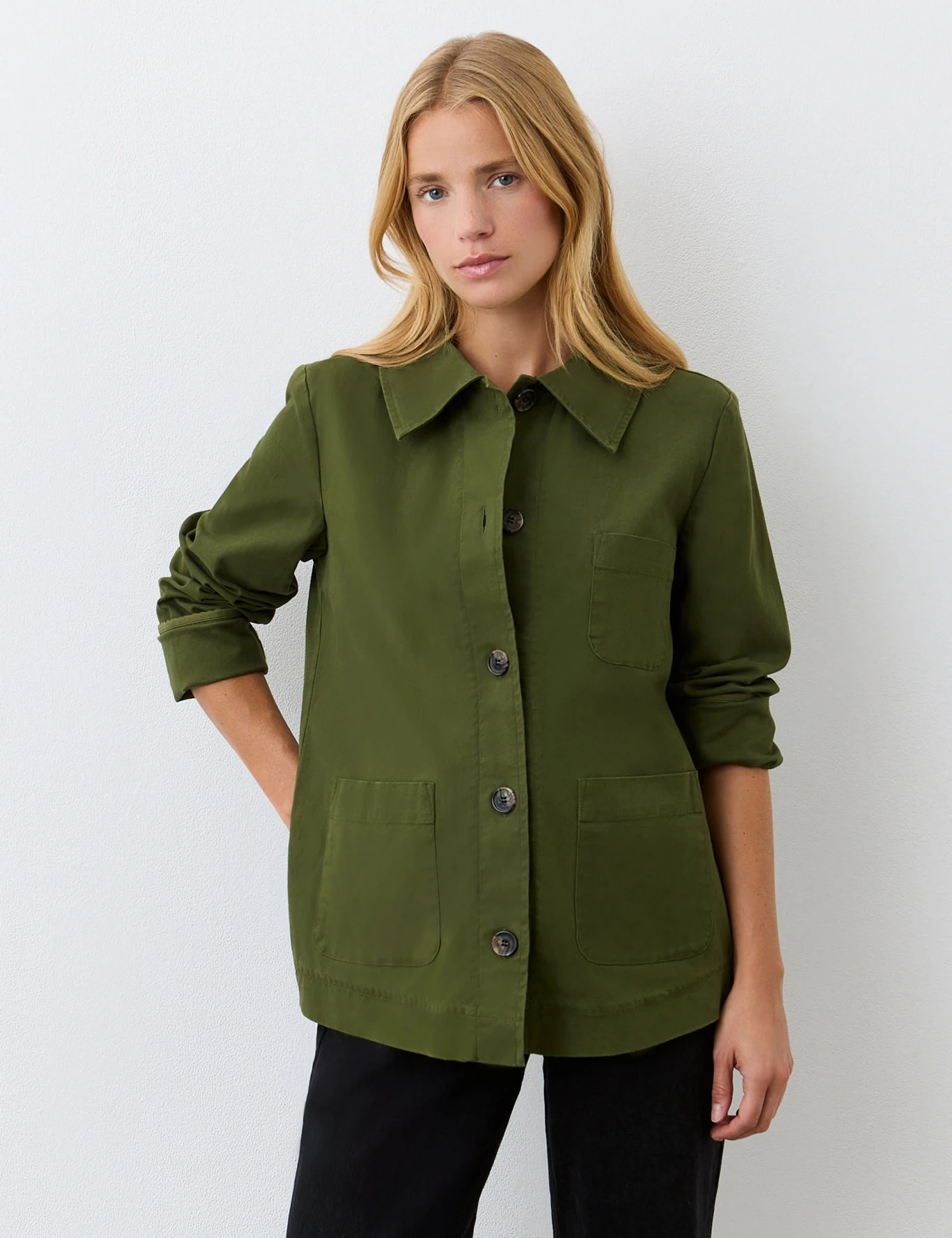 Collared Shacket 2 Collared Shacket - Image 2