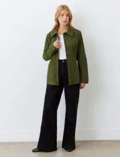 Collared Shacket 16 Collared Shacket -Marksandspencer Sale Store Collared Shacket 4