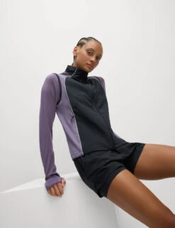 Colour Block Cropped Gilet -Marksandspencer Sale Store Colour Block Cropped Gilet 3