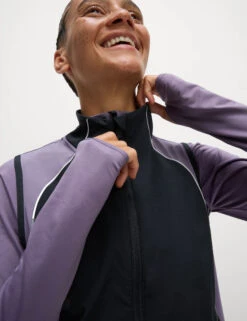 Colour Block Cropped Gilet -Marksandspencer Sale Store Colour Block Cropped Gilet 4