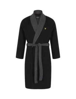 Lyle & Scott Cotton Blend Dressing Gown