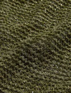 Cotton Blend Metallic Jumper With Linen -Marksandspencer Sale Store Cotton Blend Metallic Jumper with Linen 5