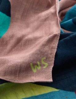 WHITE STUFF Cotton Blend Printed Floral Scarf -Marksandspencer Sale Store Cotton Blend Printed Floral Scarf 2