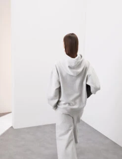 Cotton Blend Relaxed Hoodie -Marksandspencer Sale Store Cotton Blend Relaxed Hoodie 3