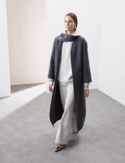 Cotton Blend Relaxed Hoodie -Marksandspencer Sale Store Cotton Blend Relaxed Hoodie 4