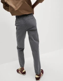 Cotton Blend Slim Fit Joggers -Marksandspencer Sale Store Cotton Blend Slim Fit Joggers 2