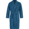 Lyle & Scott Cotton Blend Towelling Dressing Gown -Marksandspencer Sale Store Cotton Blend Towelling Dressing Gown