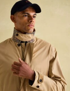 Joules Cotton Blend Waterproof Overcoat -Marksandspencer Sale Store Cotton Blend Waterproof Overcoat 2