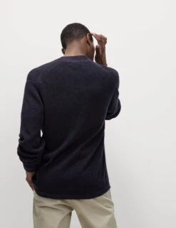 Cotton Modal Blend Textured V-Neck Cardigan -Marksandspencer Sale Store Cotton Modal Blend Textured V Neck Cardigan 4