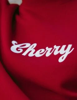 Cotton Rich Cherry Slogan Sweatshirt -Marksandspencer Sale Store Cotton Rich Cherry Slogan Sweatshirt 3