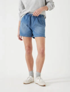 Cotton Rich Denim Shorts