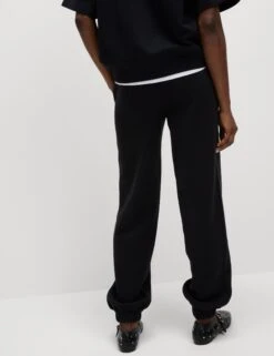 Cotton Rich Drawstring Cuffed Joggers -Marksandspencer Sale Store Cotton Rich Drawstring Cuffed Joggers 5