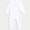 Cotton Rich Easter Sleepsuit (7lbs-1 Yrs) 8 Cotton Rich Easter Sleepsuit (7lbs-1 Yrs) -Marksandspencer Sale Store Cotton Rich Easter Sleepsuit 7lbs 1 Yrs