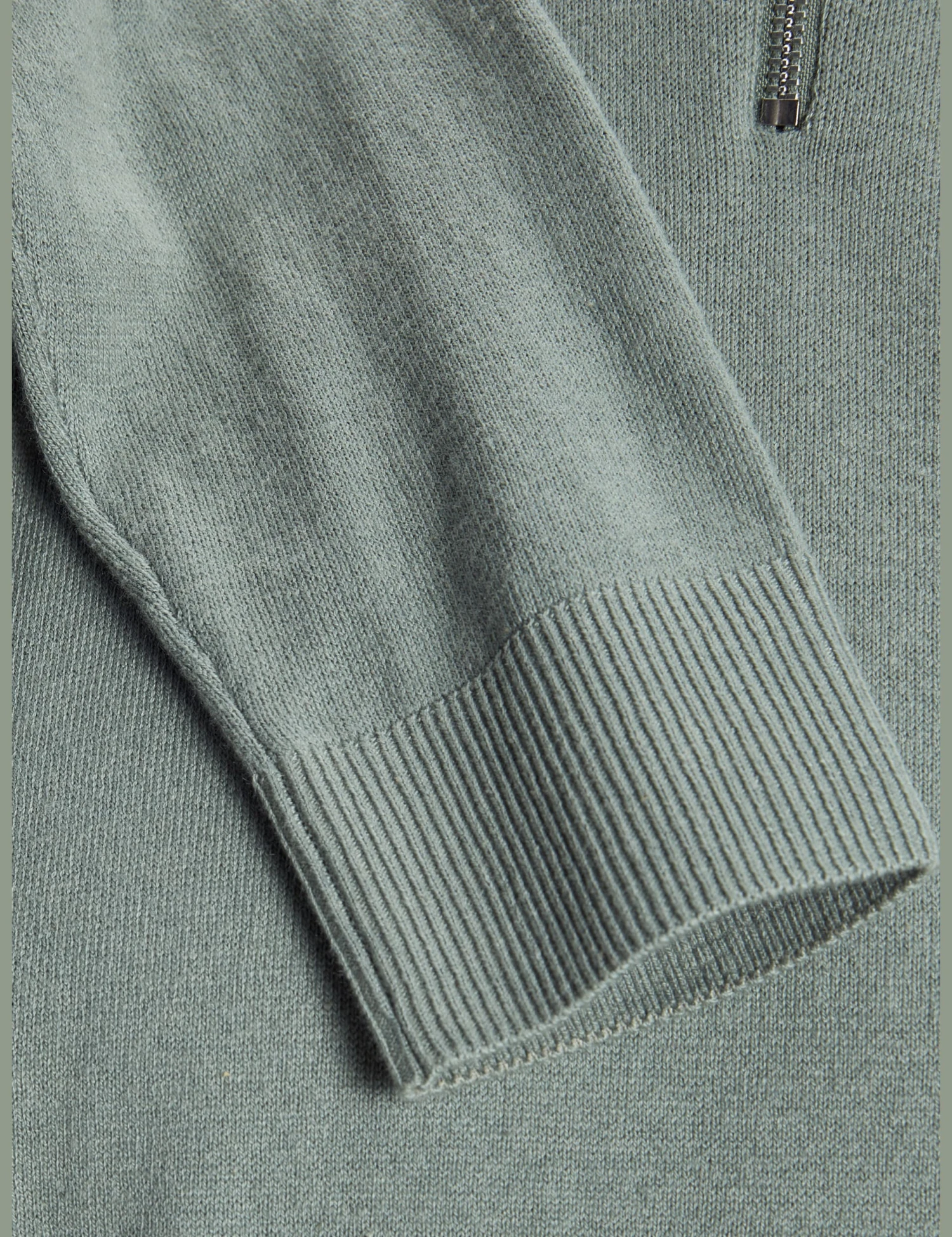 Jack & Jones Cotton Rich Funnel Neck Half Zip Jumper 8 Jack & Jones Cotton Rich Funnel Neck Half Zip Jumper - Image 8