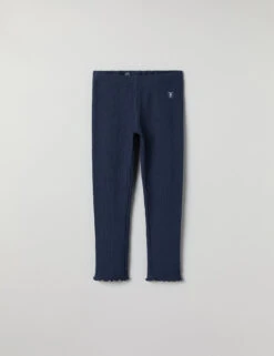 Cotton Rich Heart & Stripes Leggings (1-7 Yrs)