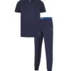 Lyle & Scott Cotton Rich Jersey Lounge Set -Marksandspencer Sale Store Cotton Rich Jersey Lounge Set