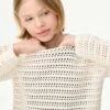Cotton Rich Knitted Jumper (6-16 Yrs) -Marksandspencer Sale Store Cotton Rich Knitted Jumper 6 16 Yrs