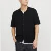 Jack & Jones Cotton Rich Knitted Shirt -Marksandspencer Sale Store Cotton Rich Knitted Shirt