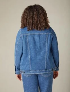 Cotton Rich Mid Rise Mom Jeans -Marksandspencer Sale Store Cotton Rich Mid Rise Mom Jeans 3