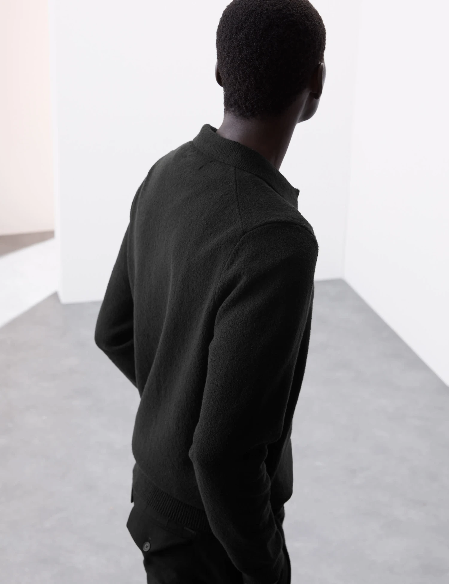 Cotton Rich Open Neck Knitted Polo Shirt 4 Cotton Rich Open Neck Knitted Polo Shirt - Image 4