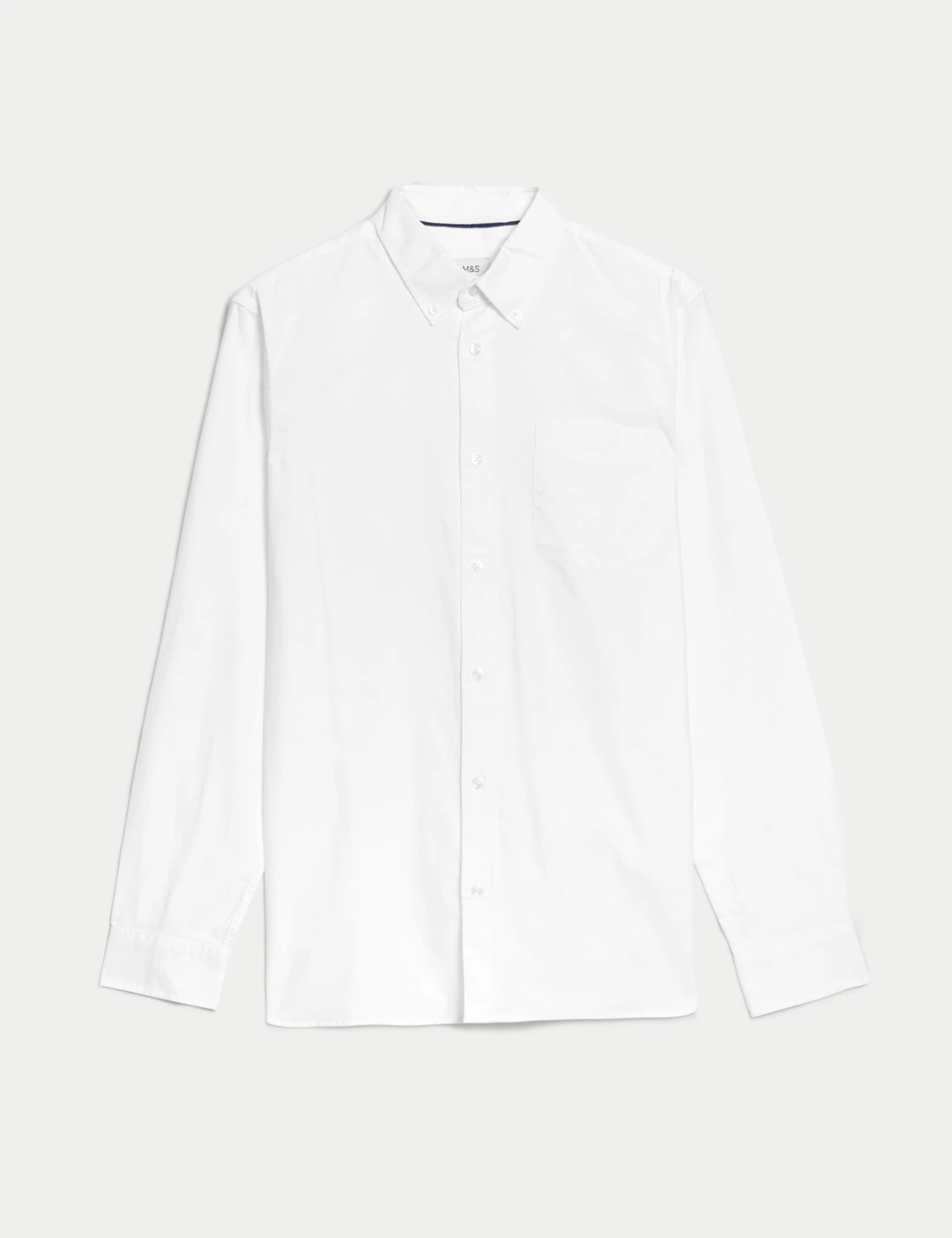 Cotton Rich Oxford Shirt 1 Cotton Rich Oxford Shirt