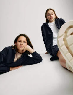 Cotton Rich Plain Hoodie (6-16 Yrs) -Marksandspencer Sale Store Cotton Rich Plain Hoodie 6 16 Yrs 1 4